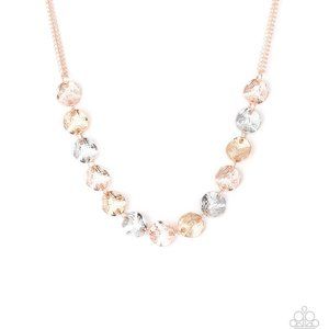 Simple Sheen Gold Necklace